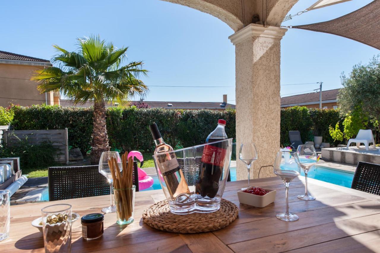 Villa Deidiere 6Pers/Piscine/Petanque/Clim Saint-Cyr-sur-Mer Exterior foto