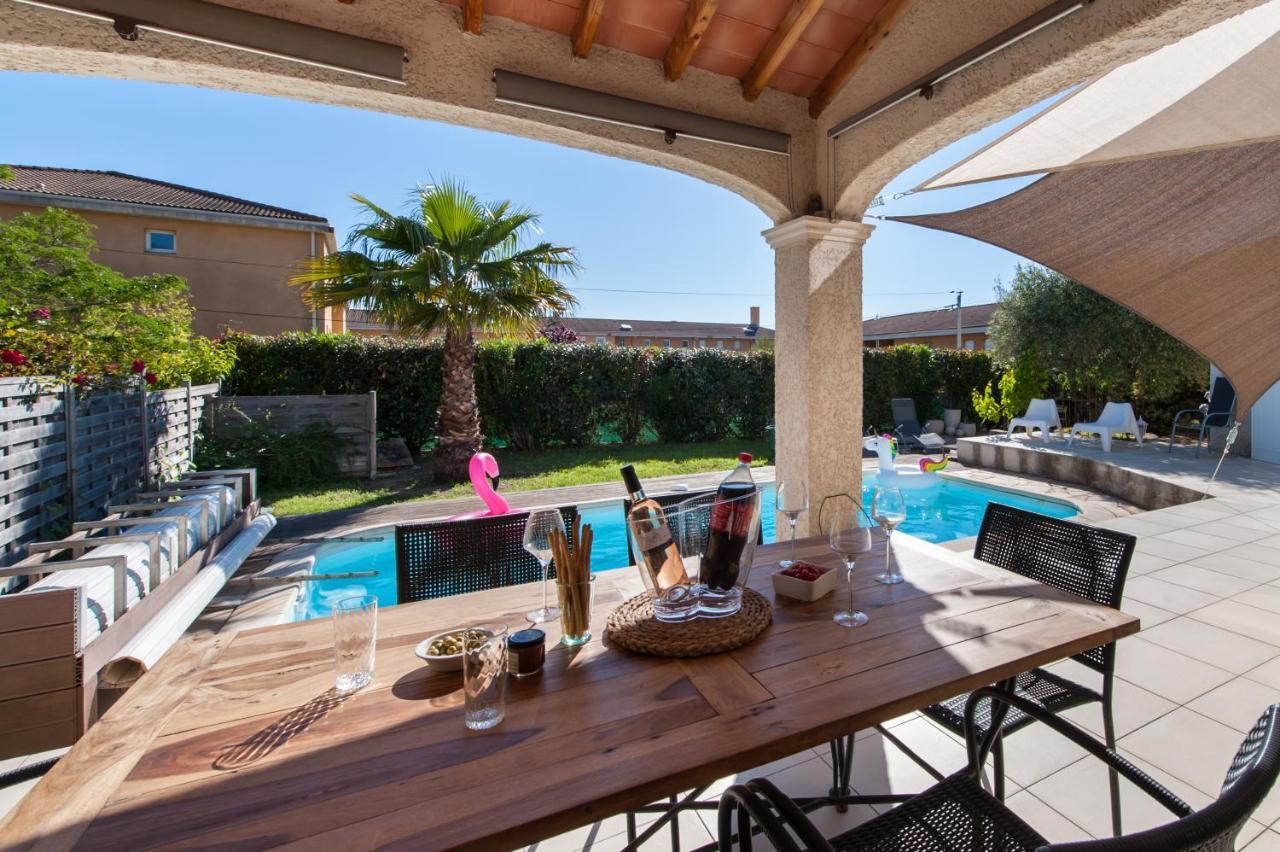 Villa Deidiere 6Pers/Piscine/Petanque/Clim Saint-Cyr-sur-Mer Exterior foto