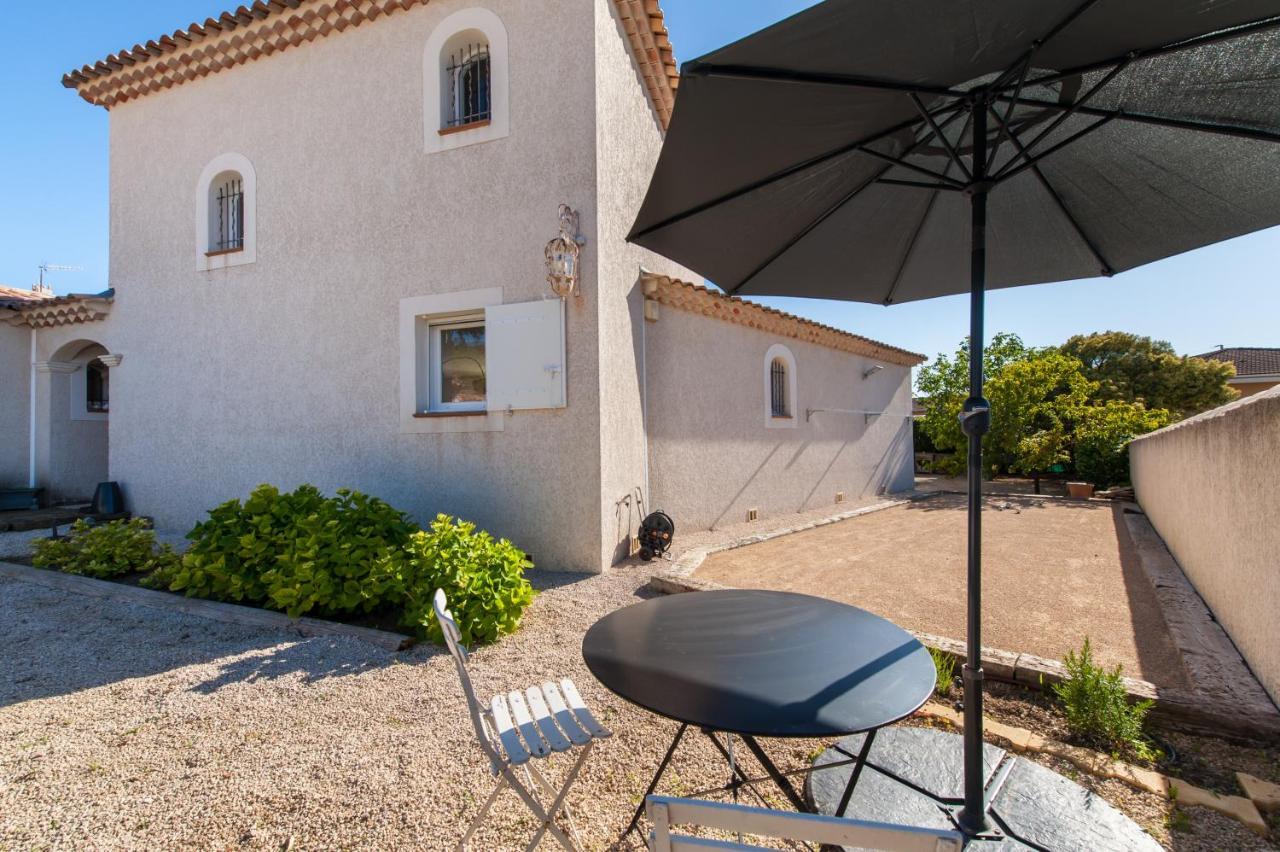Villa Deidiere 6Pers/Piscine/Petanque/Clim Saint-Cyr-sur-Mer Exterior foto